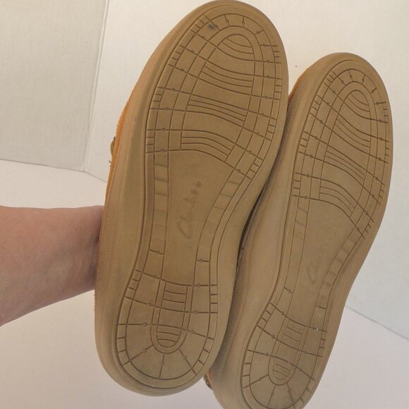 CLARKS SUEDE SLIPPERS INDOOR/OUTDOOR 9 - Picture 9 of 12